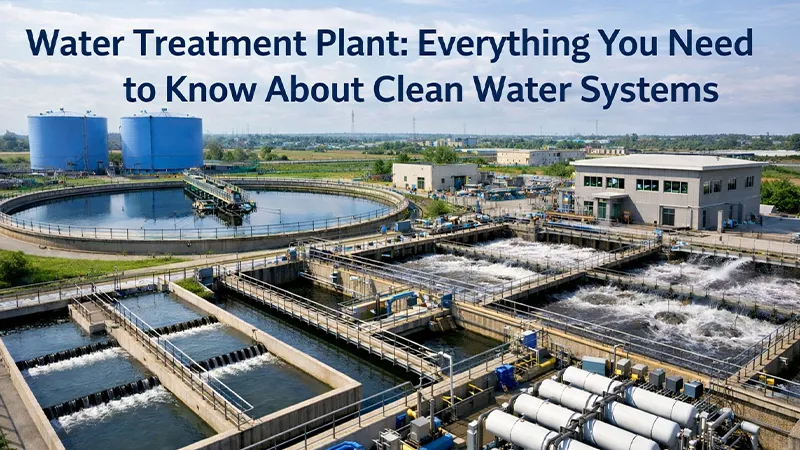 Water Treatment Plant Everything You Need To Know About Clean Water Systems | Neer Tech